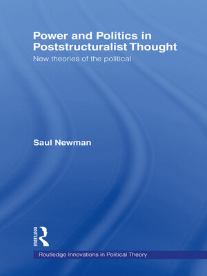 cover image of Power and Politics in Poststructuralist Thought